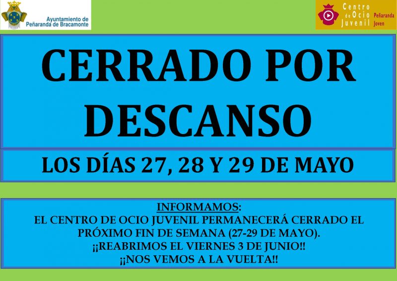 CERRADO DESCANSO 27-05-22